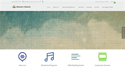 Desktop Screenshot of munsterchurch.org